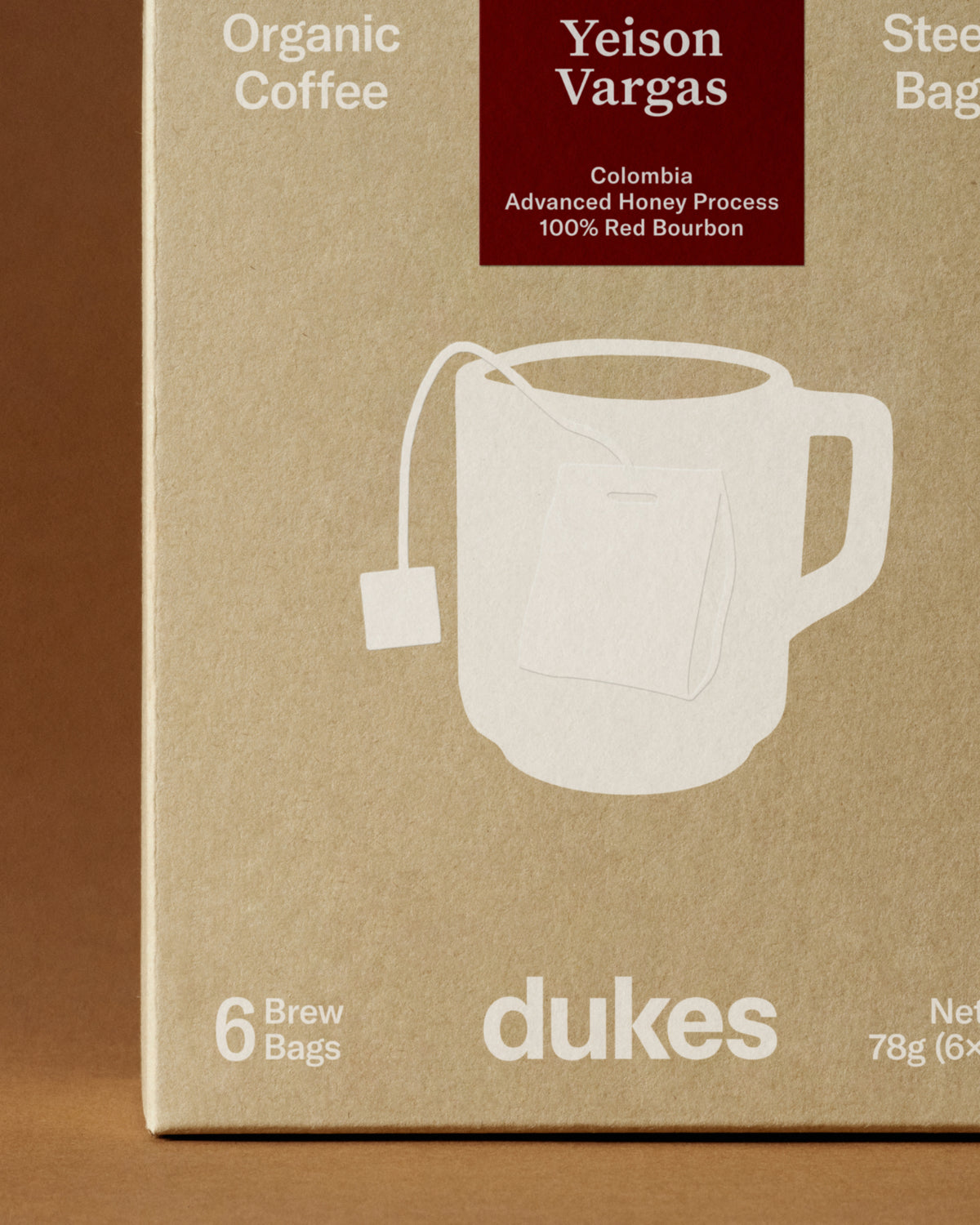 Colombia Yeison Vargas — Organic Coffee Steep Bags